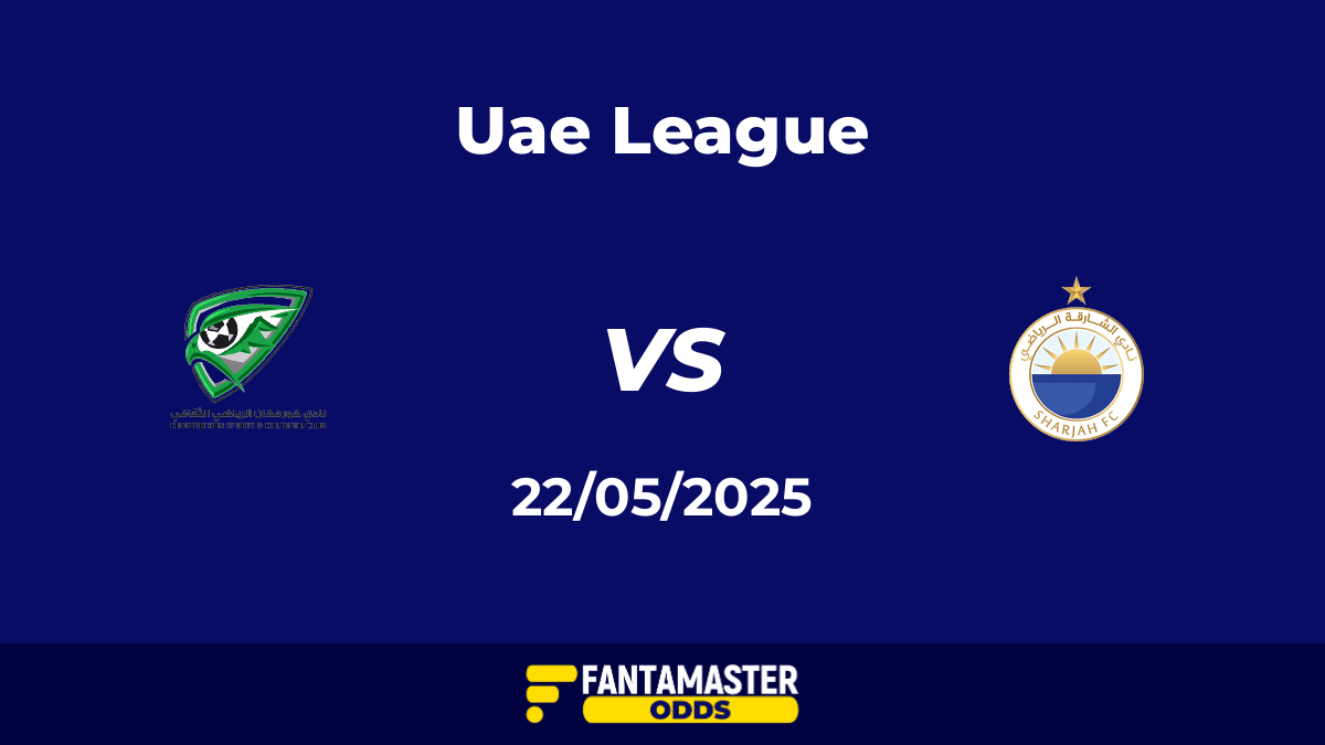 Khorfakkan Club vs Al Sharjah del 22/05/2025
