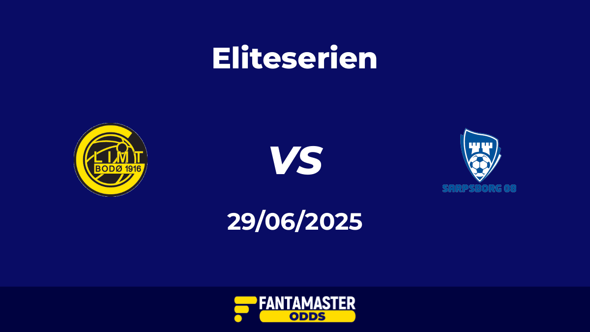Bodø / Glimt vs Sarpsborg 08 del 29/06/2025