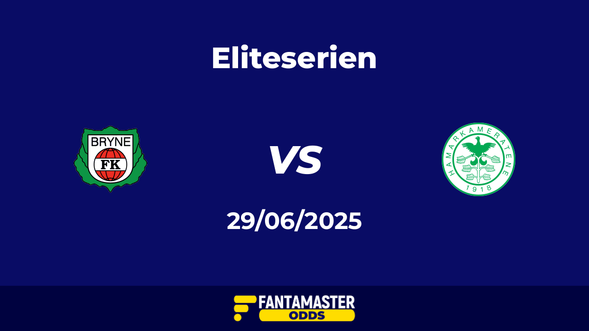 Bryne vs HamKam del 29/06/2025