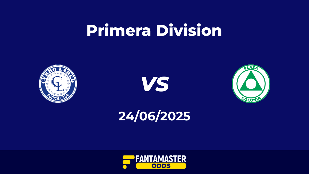 Cerro Largo vs Plaza Colonia del 23/06/2025
