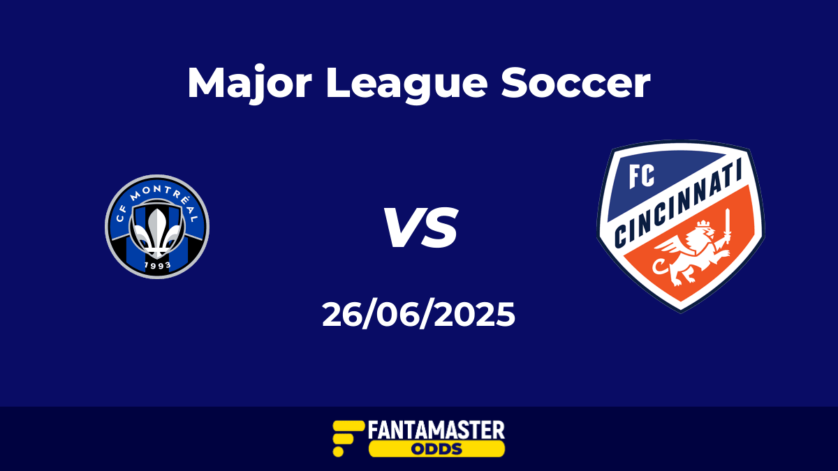 CF Montréal vs Cincinnati del 25/06/2025