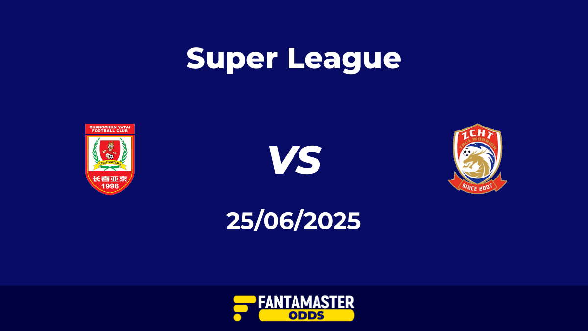 Changchun Yatai vs Qingdao West Coast del 25/06/2025