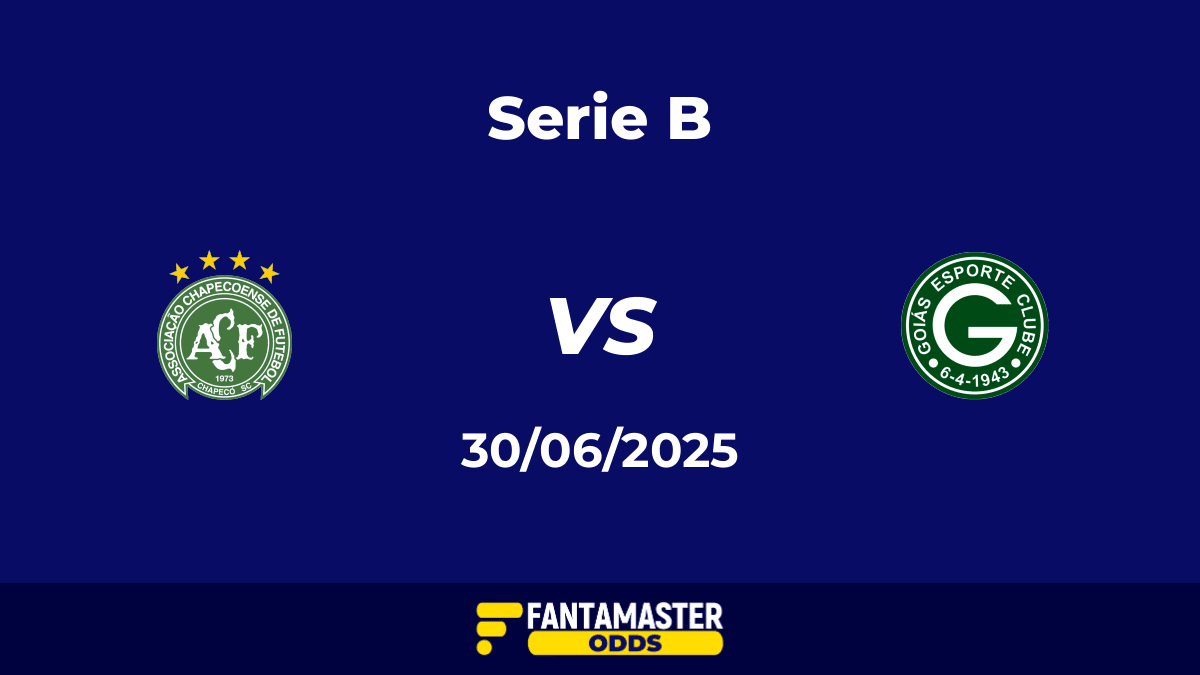 Chapecoense vs Goiás del 29/06/2025