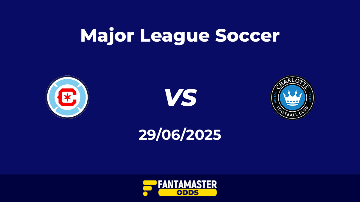 Chicago Fire vs Charlotte del 29/06/2025