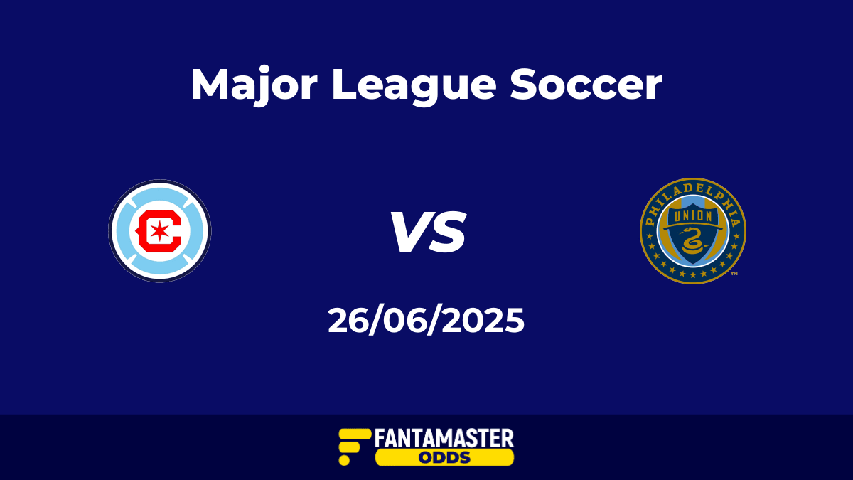 Chicago Fire vs Philadelphia Union del 26/06/2025