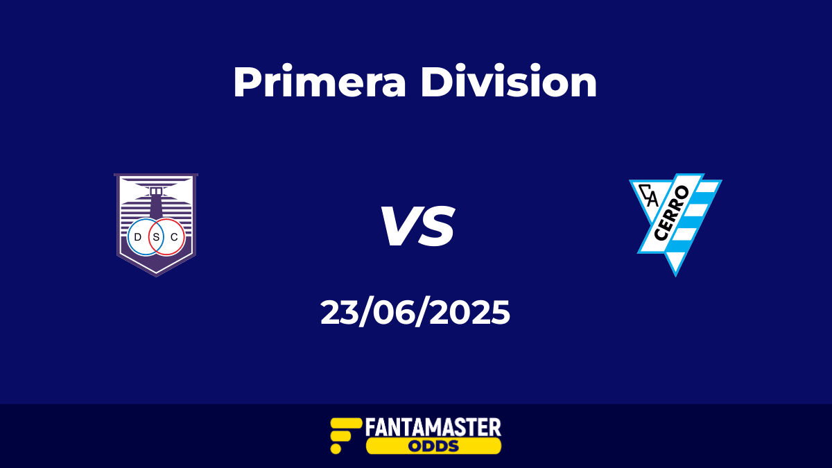 Defensor Sporting vs Cerro del 22/06/2025