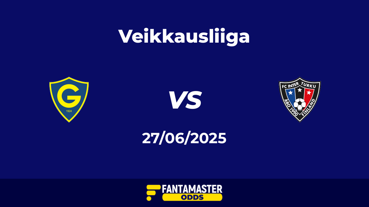 Gnistan vs Inter Turku del 27/06/2025
