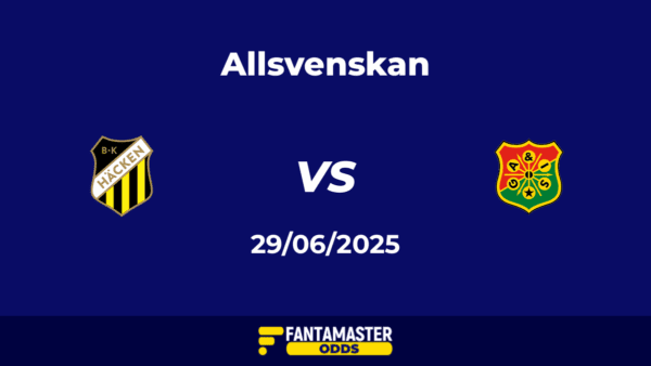 Häcken vs GAIS del 29/06/2025