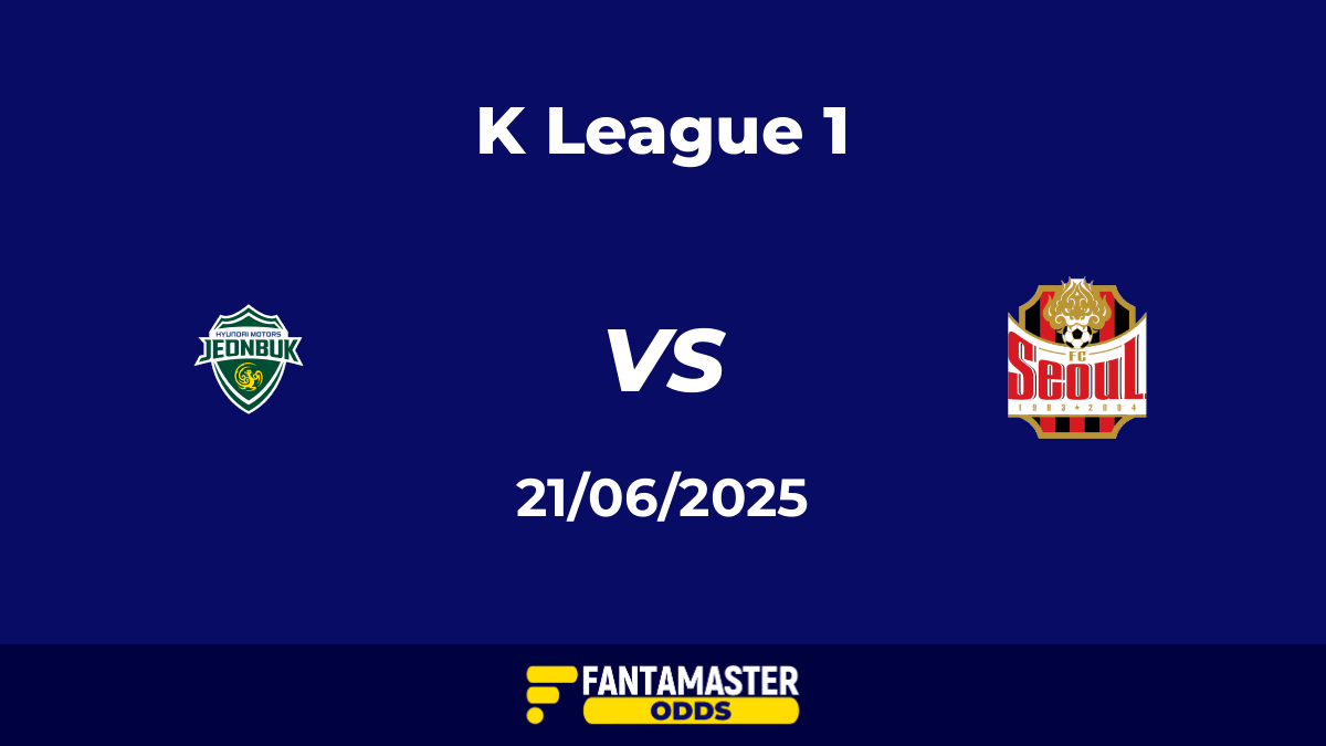 Jeonbuk Motors vs Seoul del 21/06/2025