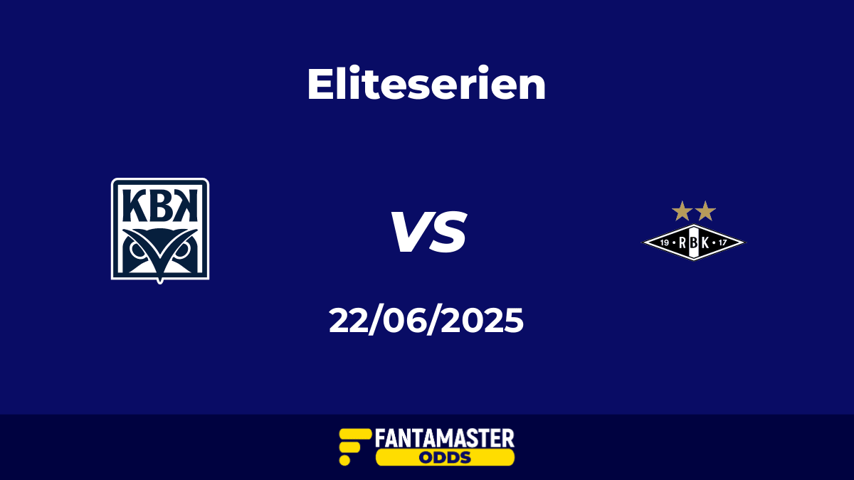 Kristiansund vs Rosenborg del 22/06/2025