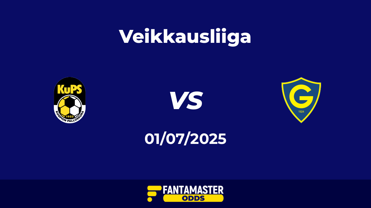 KuPS vs Gnistan del 01/07/2025