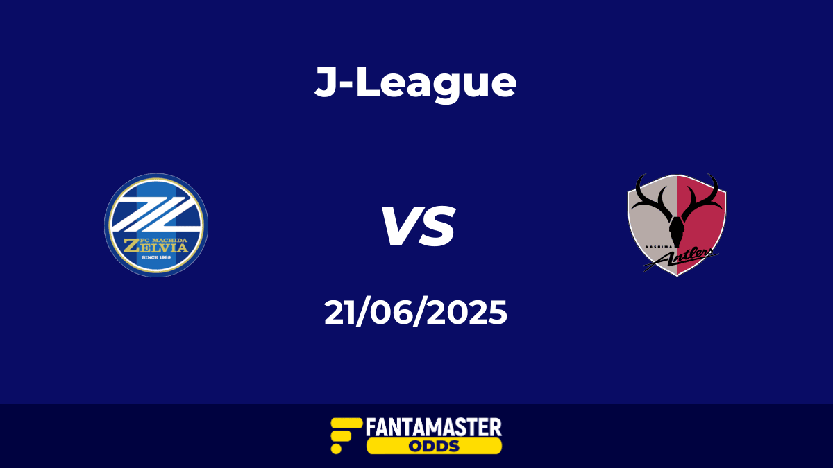Machida Zelvia vs Kashima Antlers del 21/06/2025