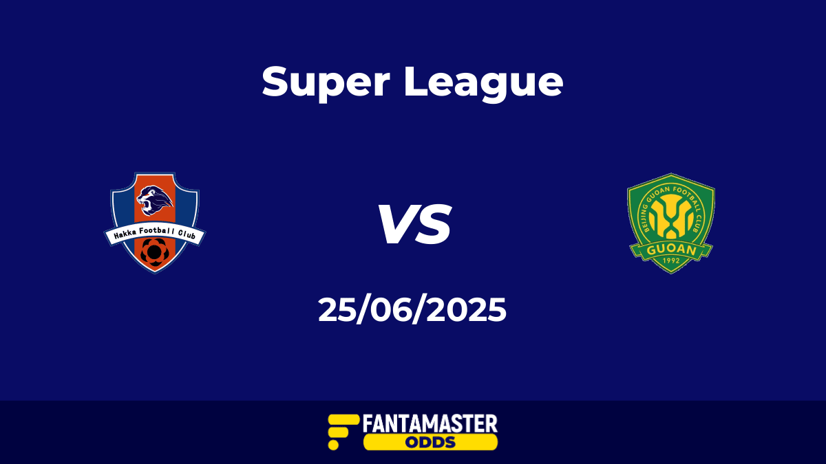 Meizhou Hakka vs Beijing Guoan del 25/06/2025