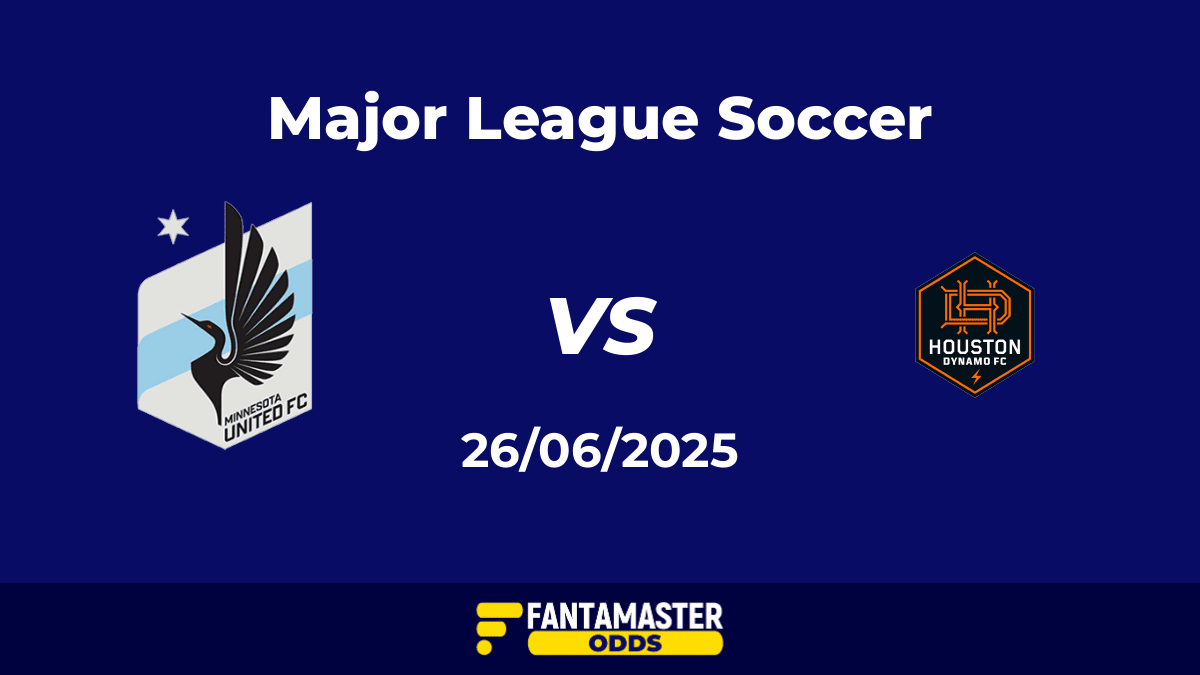 Minnesota United vs Houston Dynamo del 26/06/2025