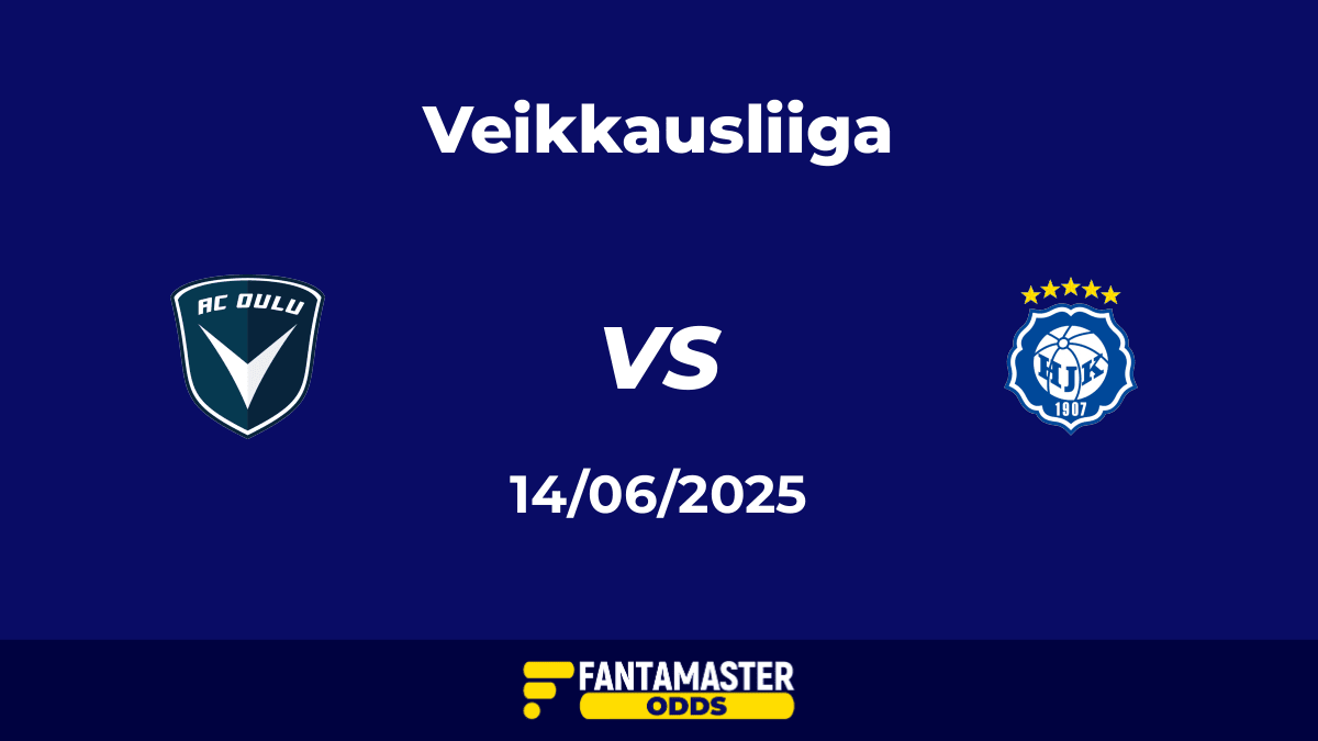 Oulu vs HJK del 14/06/2025