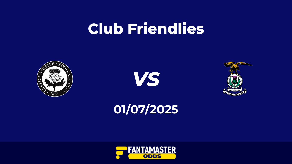 Partick Thistle vs Inverness CT del 01/07/2025