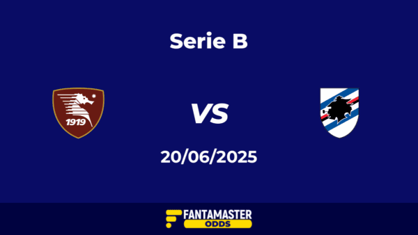 Salernitana vs Sampdoria del 20/06/2025