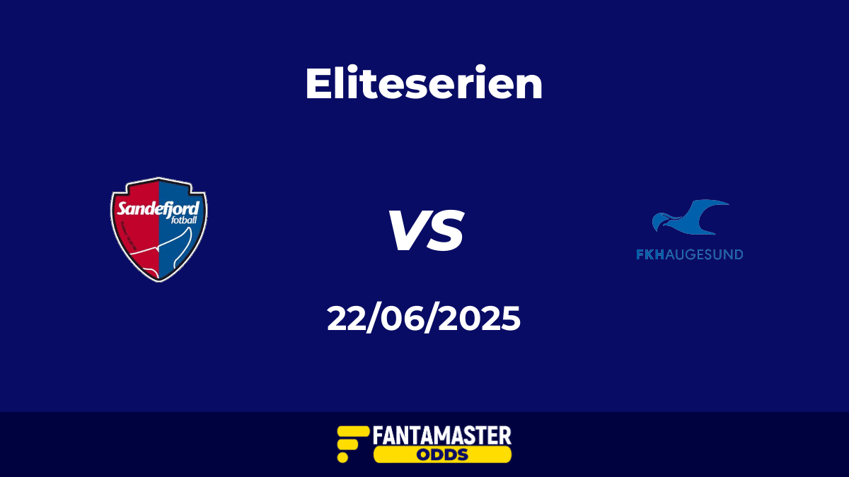 Sandefjord vs Haugesund del 22/06/2025