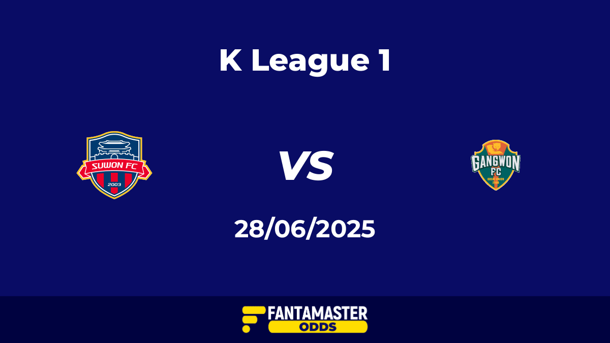 Suwon vs Gangwon del 28/06/2025