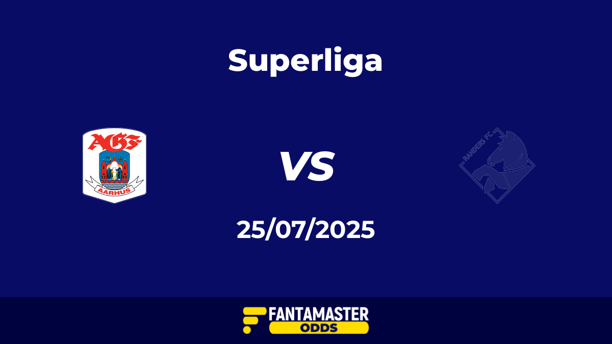 AGF vs Randers FC del 25/07/2025