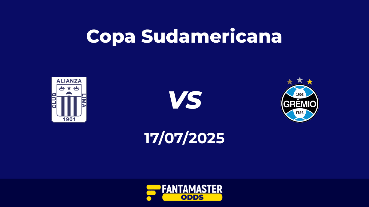 Alianza Lima vs Grêmio del 17/07/2025