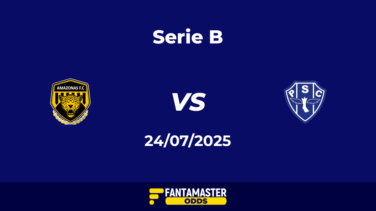 Amazonas vs Paysandu del 24/07/2025