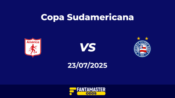 América de Cali vs Bahia del 23/07/2025