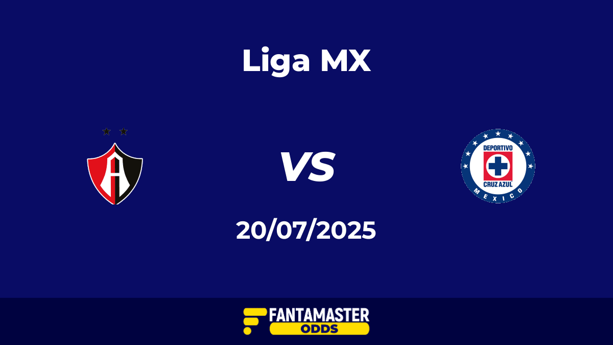 Atlas vs Cruz Azul del 20/07/2025