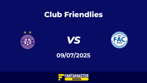 Austria Wien vs Floridsdorfer AC del 09/07/2025