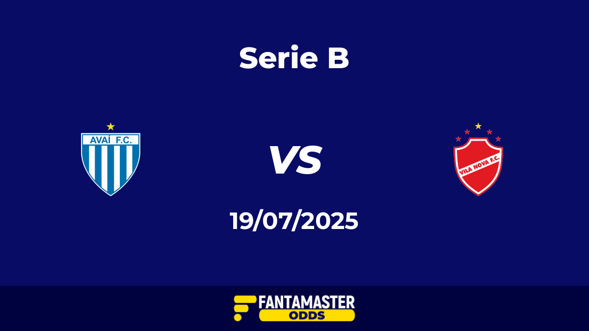 Avaí vs Vila Nova del 19/07/2025