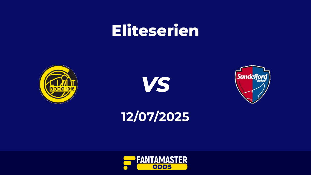 Bodø / Glimt vs Sandefjord del 12/07/2025