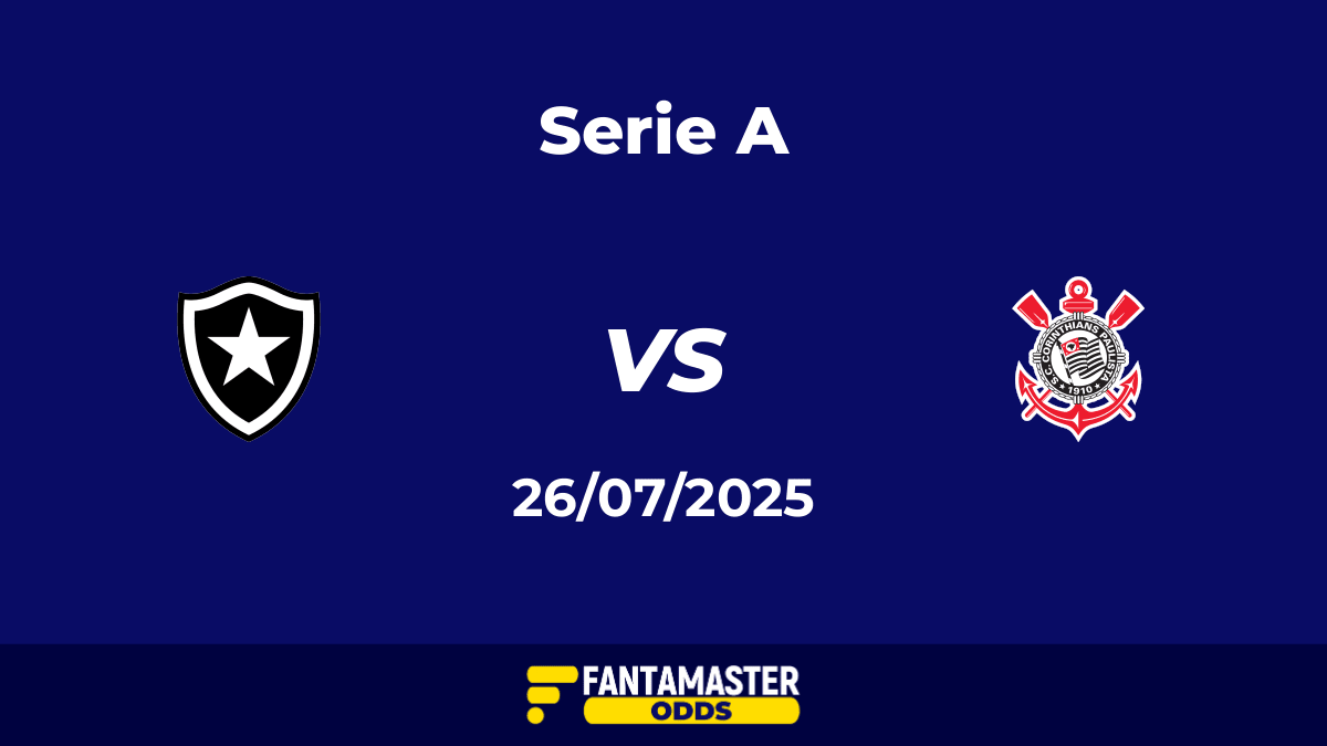 Botafogo vs Corinthians del 26/07/2025