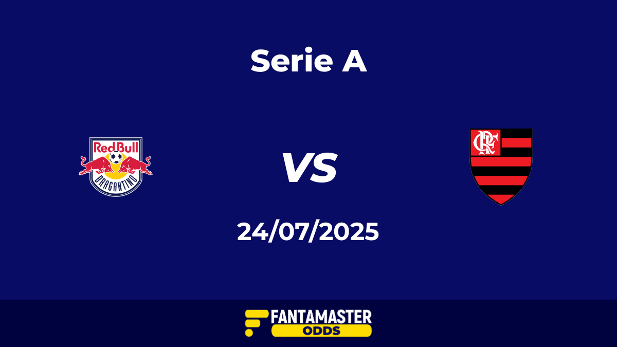 Bragantino vs Flamengo del 24/07/2025