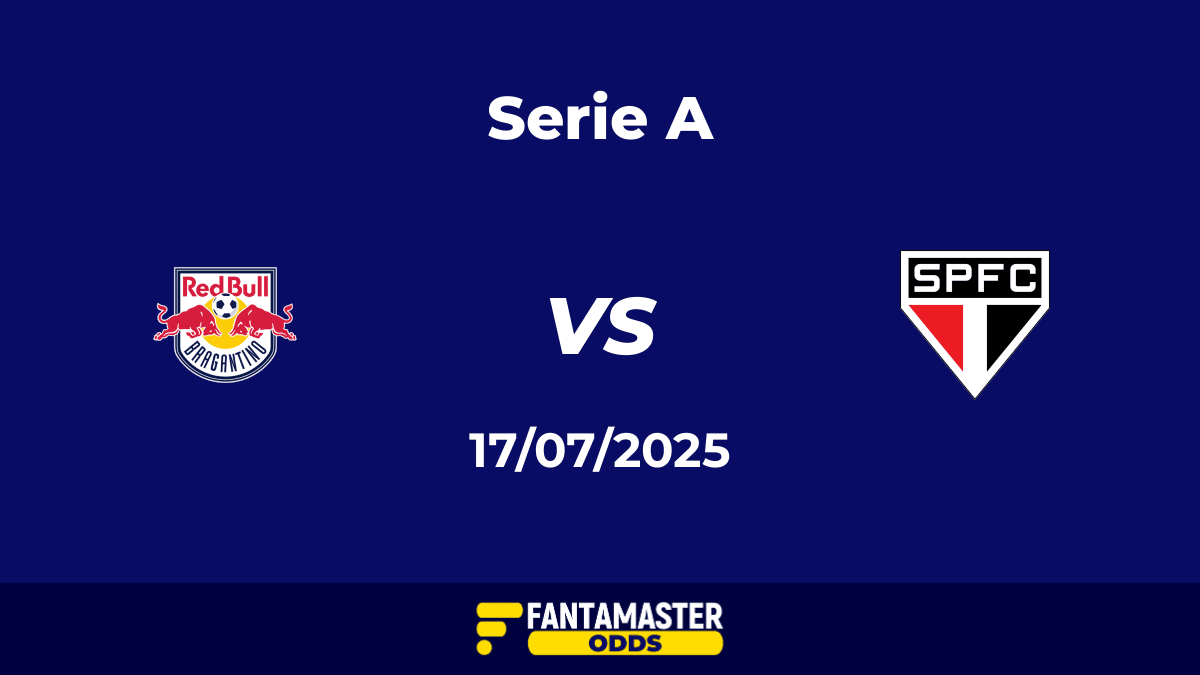Bragantino vs São Paulo del 17/07/2025