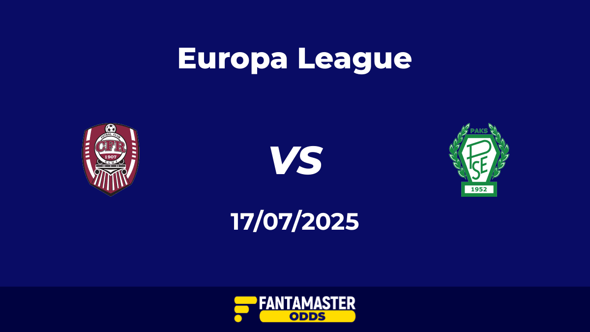 CFR Cluj vs Paksi SE del 17/07/2025