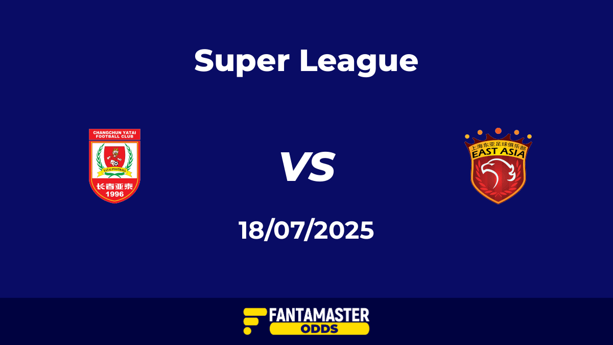 Changchun Yatai vs Shanghai Port del 18/07/2025