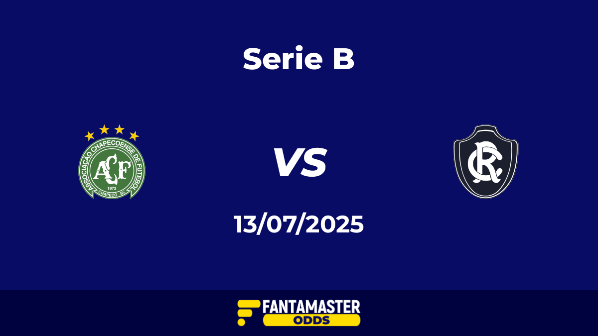 Chapecoense vs Remo del 13/07/2025