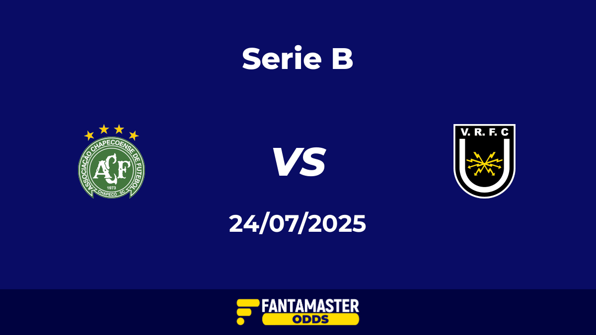 Chapecoense vs Volta Redonda del 23/07/2025