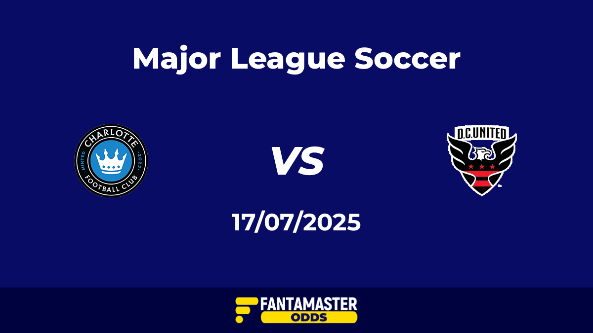 Charlotte vs DC United del 16/07/2025