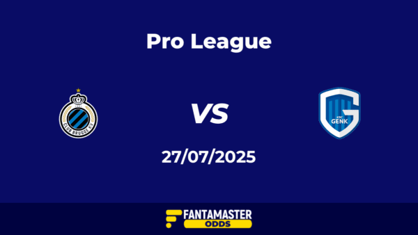 Club Brugge vs Genk del 27/07/2025
