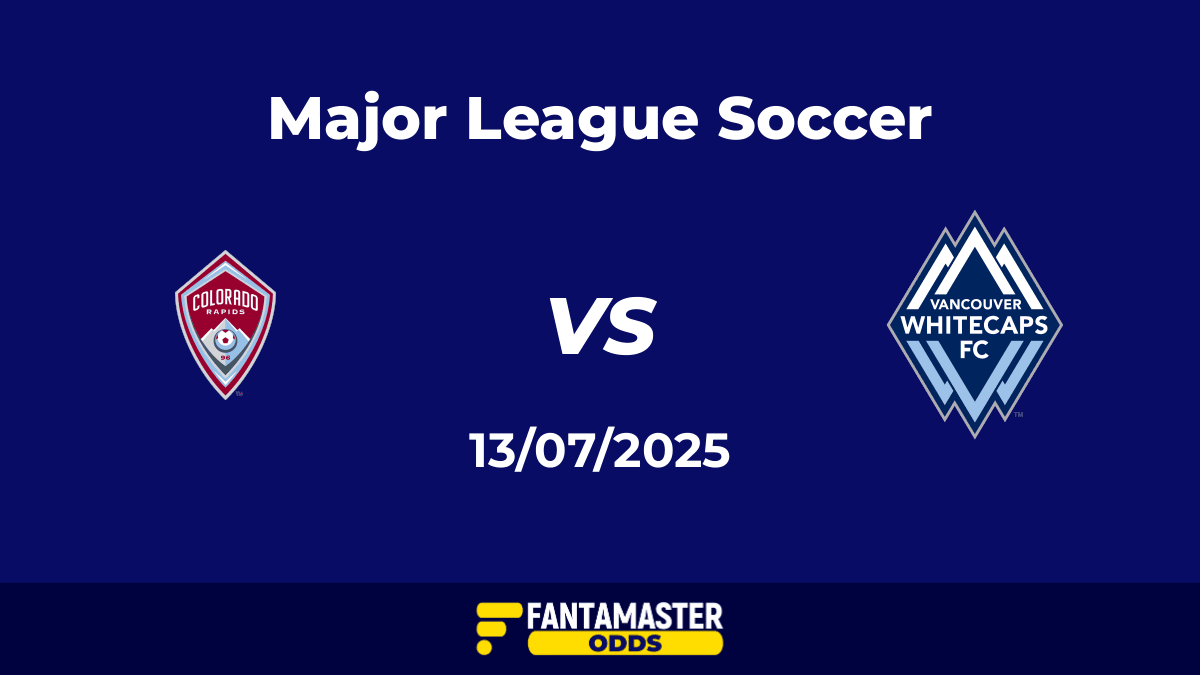 Colorado Rapids vs Vancouver Whitecaps del 13/07/2025