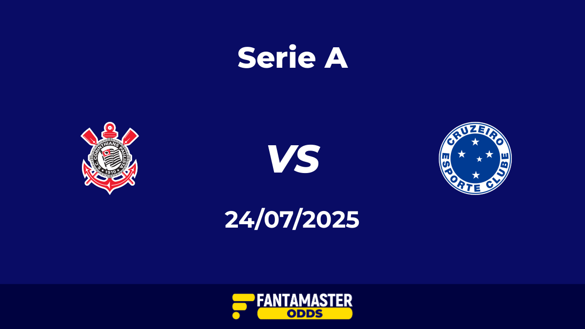 Corinthians vs Cruzeiro del 23/07/2025
