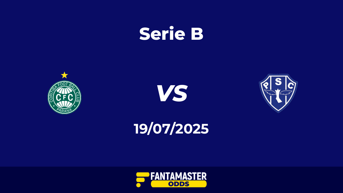 Coritiba vs Paysandu del 19/07/2025