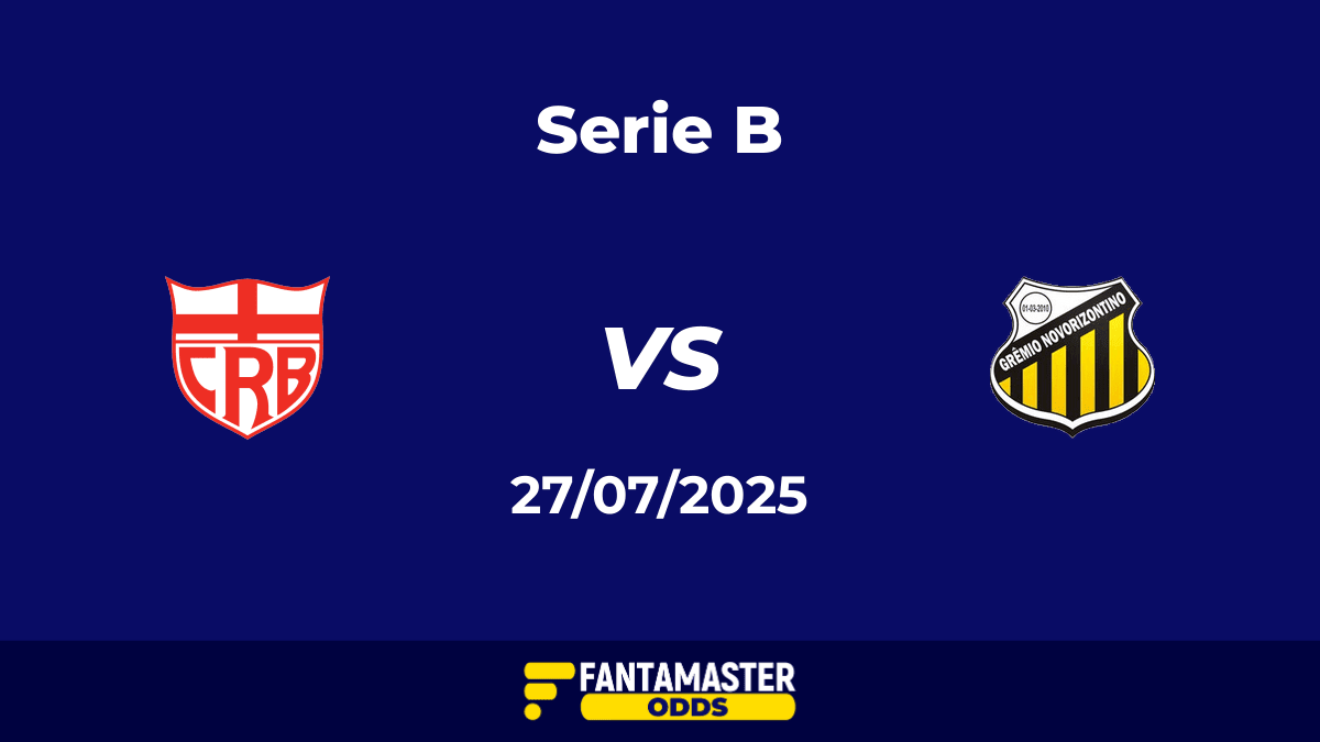 CRB vs Novorizontino del 26/07/2025