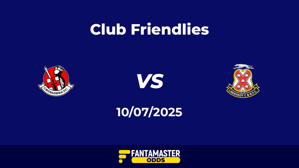 Crusaders vs Limavady United del 10/07/2025