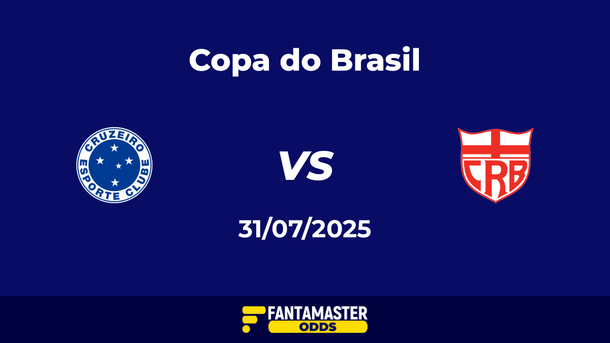 Cruzeiro vs CRB del 30/07/2025