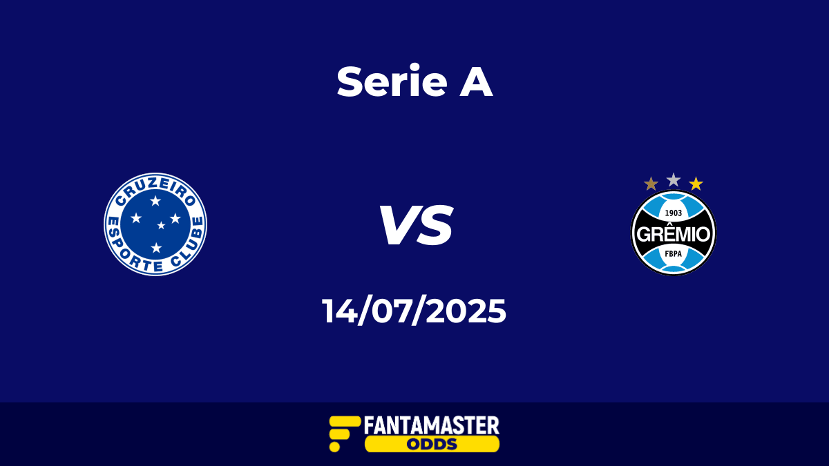 Cruzeiro vs Grêmio del 13/07/2025