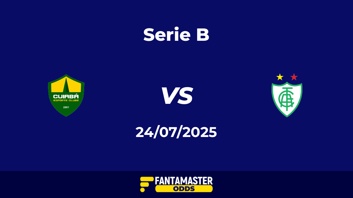 Cuiabá vs América Mineiro del 24/07/2025
