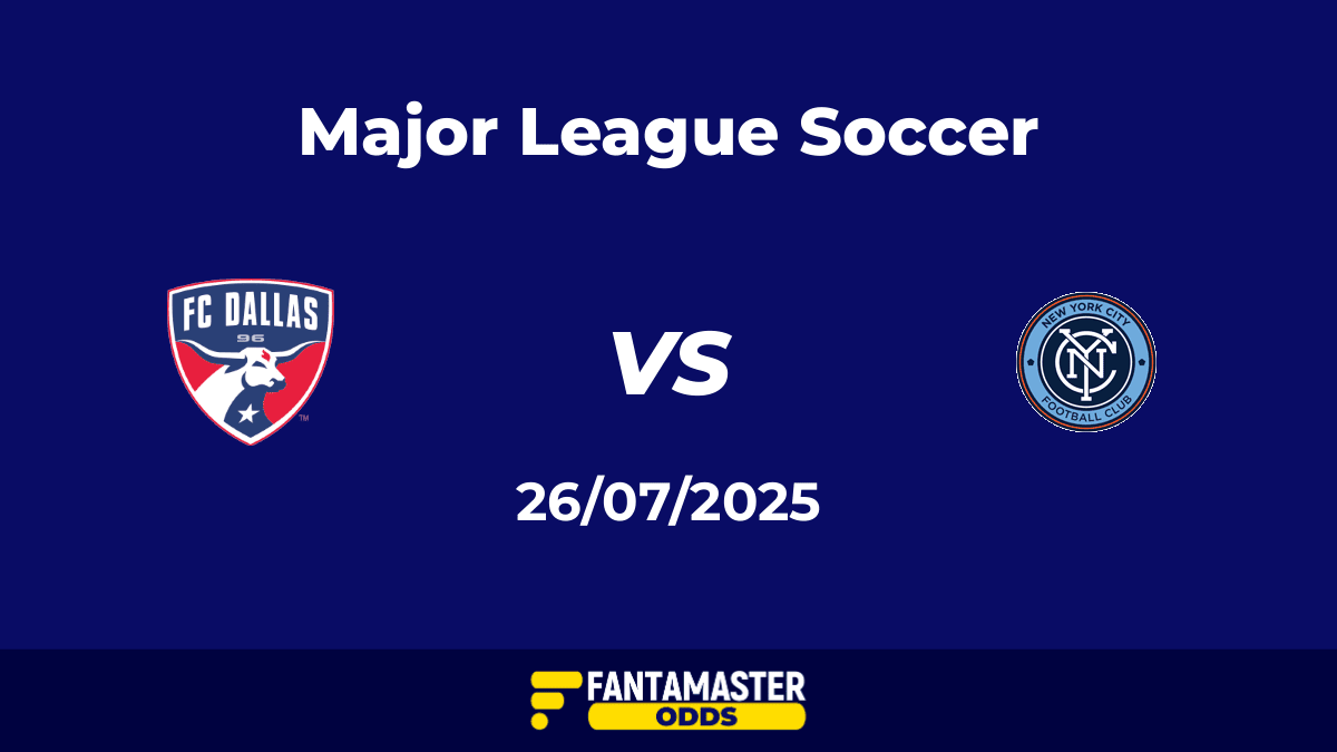 Dallas vs New York City del 26/07/2025
