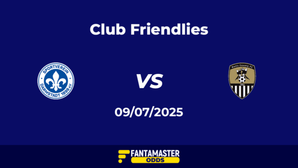 Darmstadt 98 vs Notts County del 09/07/2025